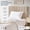 03-beige, variant on Upholstered Queen Headboard with Easy Assembly - Channel Stitched, Wall Mounted Floating Headboard with 3D Soundproof Panels, Grey