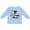 AE-Light Blue, variant on I Wanna Hippopotamus for Christmas Cute Hippo Boys or Girls Long Sleeve Toddler T-Shirt