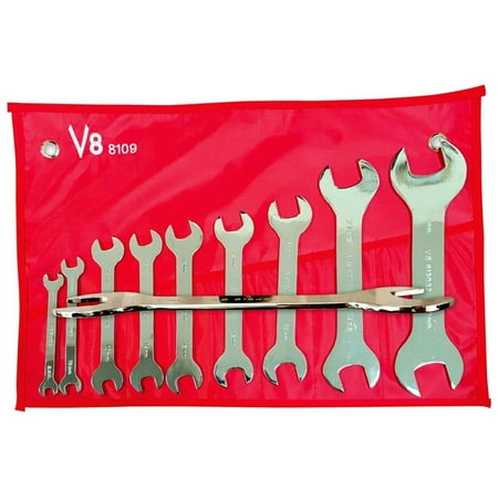 

V8 Tools 8109 9-Piece Super Thin Wrench Set