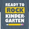 thumbnail image 3 of Instant Message - Ready to Rock Kindergarten - Back to School - Toddler and Youth Short Sleeve Graphic T-Shirt, 3 of 6