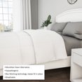 thumbnail image 3 of Lavish Home Full/Queen Down Alternative Microfiber Comforter (White), 3 of 7