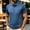 Blue, variant on Men's Summer Ice Silk Short-Sleeve Base Layer Shirt