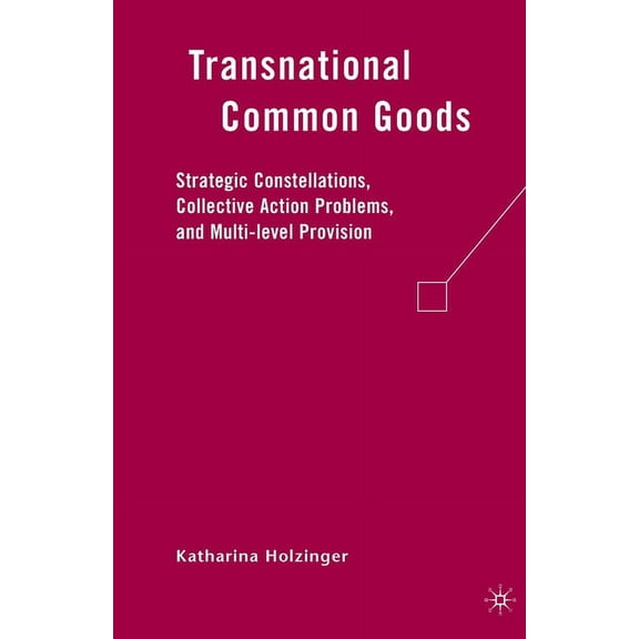Transnational Common Goods: Strategic Constellations, Collective Action Problems, and Multi-Level Provision, (Paperback)