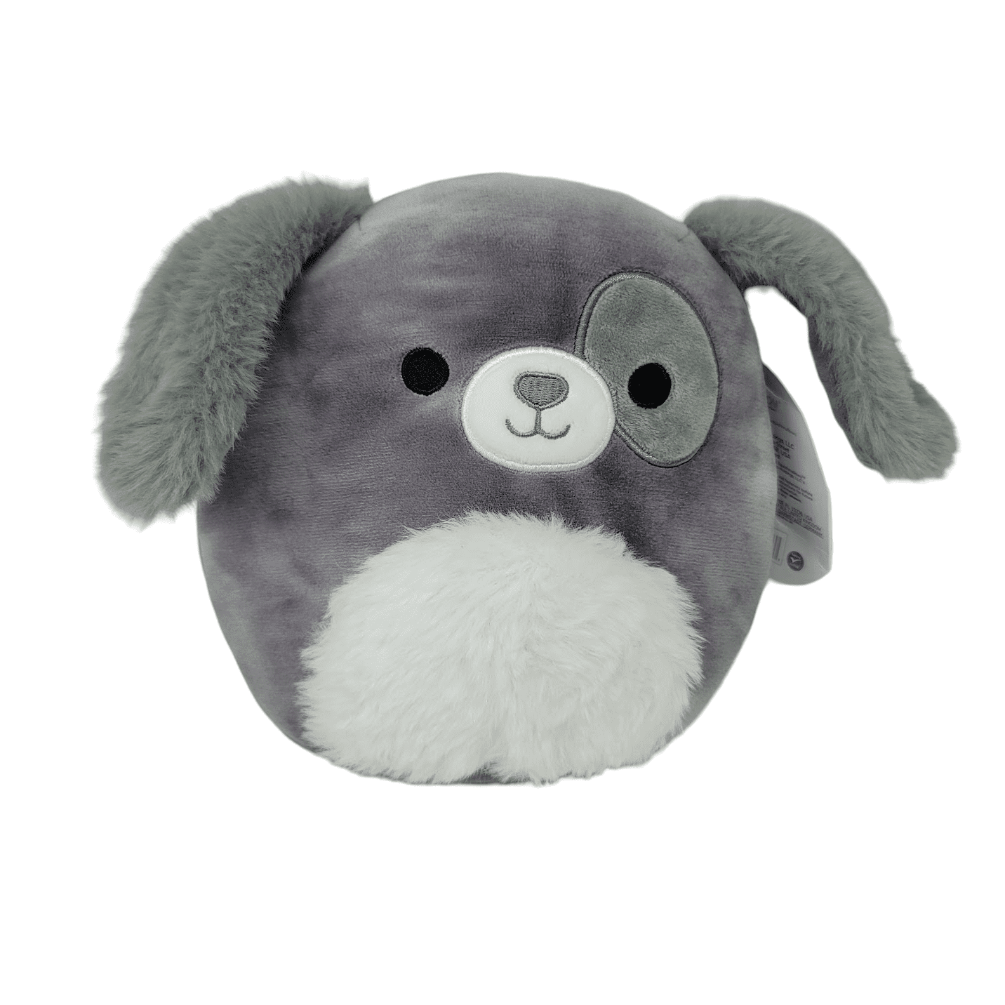 Squishmallows Official Kellytoys Plush 7 Inch Gustavus the Gray Dog