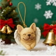thumbnail image 2 of Wooowa Christmas Mini Angel Dog Ornaments (Dog Lover Exclusive), 2.36Inch Festive Decor for Xmas Trees & Holiday Shelves, 2 of 8
