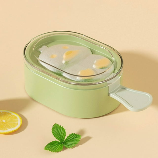 - Mini Formes en Silicone Maison avec Bâtons Réutilisables pour Machine à Glaçons de Qualité Alimentaire