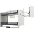 thumbnail image 6 of 30 Inch Pull Down Cabinet Organizer, 2 Tier Kitchen Cabinet Pull Down Shelf Large Storage Space, Heavy Duty Cabinet Organizer for Kitchen Cabinets, 6 of 10