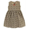 thumbnail image 4 of Hudson Baby Toddler Girl Quilted Cardigan and Dress, Leopard Red, 2 Toddler, 4 of 5
