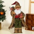 thumbnail image 4 of ABPWLY Home Santa Claus Figurine Doll 18 Inch Standing Christmas Statue for Window Display Home Desktop Decoration Red Christmas, 4 of 7