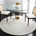 thumbnail image 2 of SAFAVIEH Metro Lorenzo Medallion Area Rug, Light Grey/Ivory, 6' x 6' Round, 2 of 11