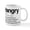 White, variant on CafePress - Hangry Definition - 11 oz Ceramic Mug - Novelty Coffee Tea Cup
