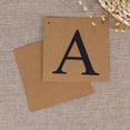 thumbnail image 5 of Felicidades, papel Kraft, letreros de banner, accesorios fotográficos, decoraciones cuadradas perfectas para fiestas de graduación de 3 metros (negro y marrón), 5 of 5