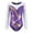 Purple, variant on Girls Leotards for Ballet Long Sleeve Gymnastics Suit, Striped Dancewear Stretchy Dancewear Gym Suit for Dance Class, Gymnastic Exercise