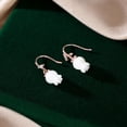 thumbnail image 5 of Solid 925 Sterling Silver Flower Crawler Cuff Earrings Wraps for Women Teens Flower Wrap Earrings Climber, 5 of 14