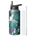 thumbnail image 4 of Pet Pattern Insulated Water Bottle with Paw Print - 18/8 Stainless Steel Construction & Copper Layer Technology, 4 of 6