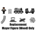 thumbnail image 2 of Replacement Part for Fisher-Price Thomas & Friends Wood Racing Figure-8 Set - GGG73 ~ Replacement Poseable Wood Figure Mayor, 2 of 5