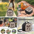 thumbnail image 5 of Yuyamidu Camouflage Bows Kids School Backpack Set, 4 Piece 17 Inch Lightweight Flap Backpack with Lunch Bag, Pencil Case and Water Bottle Holder, Multi-Pocket Bookbag for Everyday Use, 5 of 7