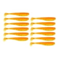 thumbnail image 2 of Juego de señuelos de Pesca suaves de 24 uds Baoblaze cebos de cola de cebos de piscardo Shad, 2 of 8