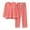 Red, variant on Tnhcen Women's Plus Size V-Neck Long Sleeve Sleepwear Set - Solid Crewneck Top with Drawstring Waist Pants | Soft Autumn Winter Pajamas for Women M-3XL