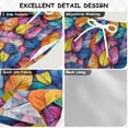 thumbnail image 2 of FORMRS Boys Swim Trunks Quick Dry Mesh Liner Boardshorts Sizes XS-XL, Colorful Leaves, 2 of 7