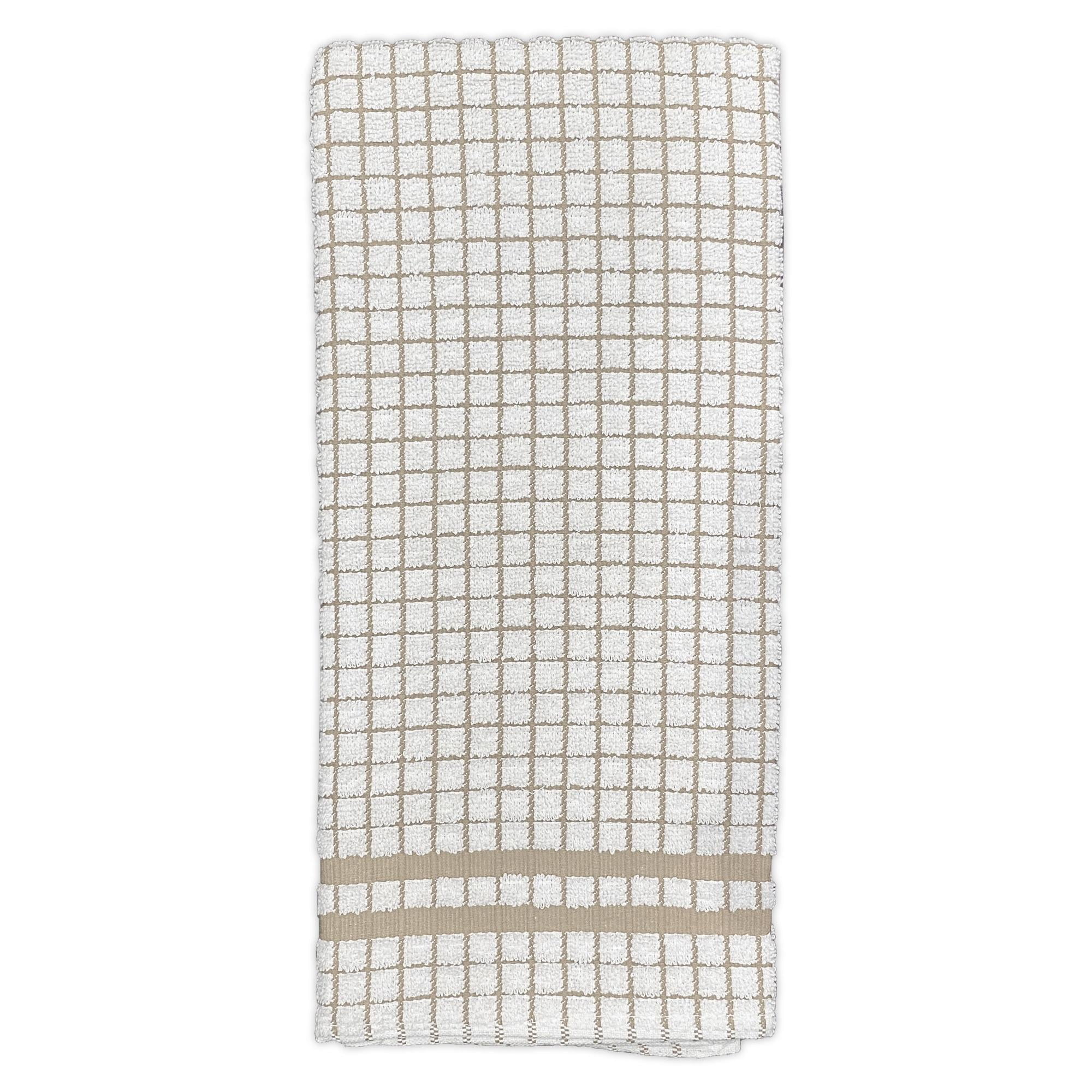 Hampton 8-Piece Kitchen Towel Set, Beige