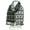 GREEN, variant on Scarf - Knitted Reversible Nordic Print w/ Fringes - Green – SF-BL1171WM-GN