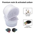 thumbnail image 2 of 8pcs Activated Carbon Purify Filter Replacement Parts Compatible For Petsafe Automatic Water Dispenser Fountain, 2 of 8