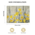 thumbnail image 2 of Nawypu  Yellow Wall Art Bedroom Farmhouse Decor Flower Rustic Pictures Bathroom Floral Gray Canvas Paintings Grey Prints Artwork Living Room Home Decoration Gifts, 2 of 5