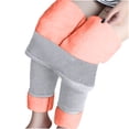 thumbnail image 4 of jsaierl Women's Winter Warm Fleece Lined Leggings Track Pants Thermal Jogger High Waist Control Keep Warm Sweatpants Plush Pant, 4 of 6
