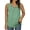 Green, variant on Plus Size Tank Tops for Women Henley Sleeveless Shirts Summer Button Down Womens Tops