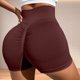 thumbnail image 2 of Pantalones cortos de entrenamiento para mujer con efecto lifting - Pantalones cortos sin costuras con entrepierna de 3,6/4,5/6 pulgadas - Ropa de gimnasio con cintura baja acanalada y transpirable, 2 of 4