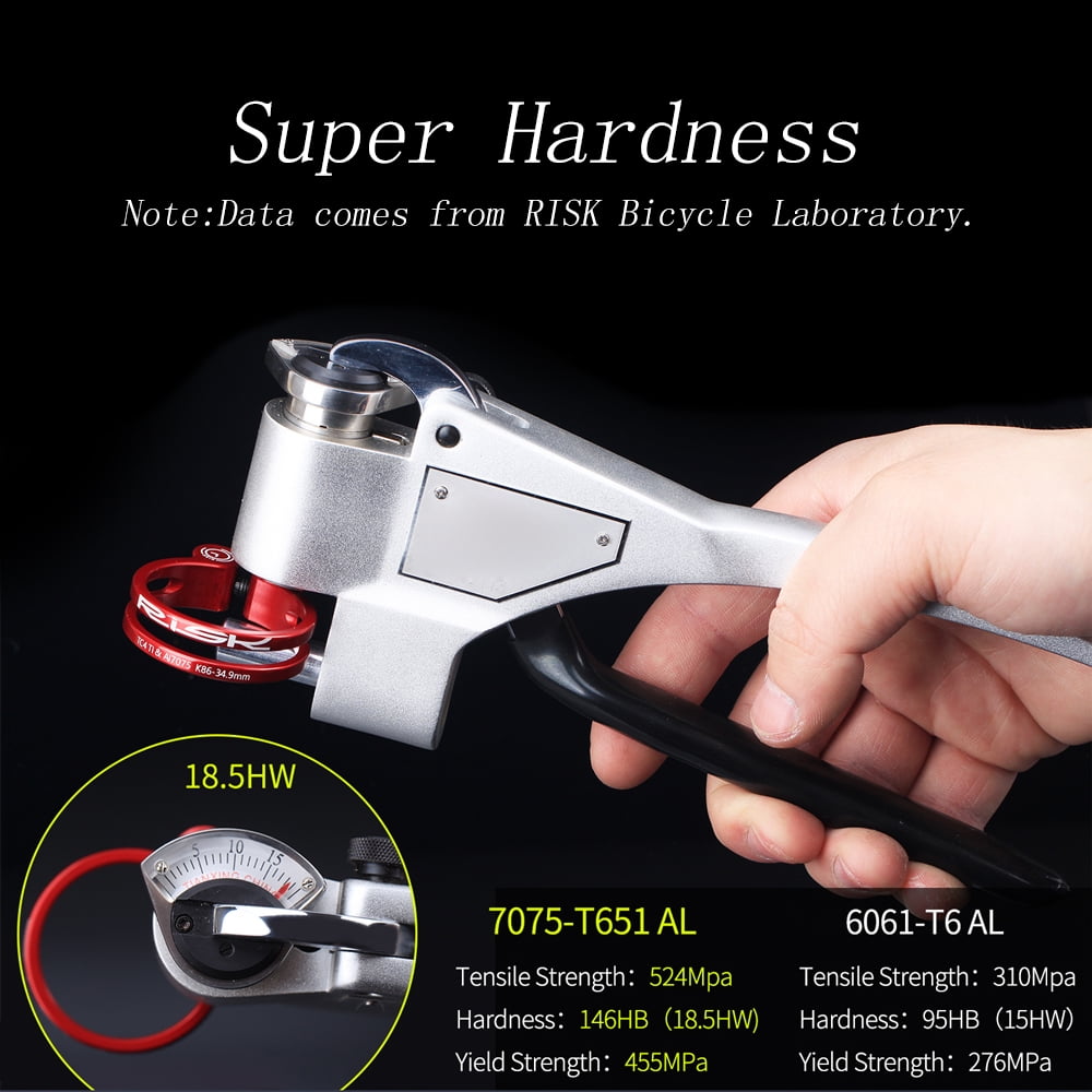MTB Road Bike Seatpost 31.8//34.9mm Aluminium Seat Clamp Seat Post Tube Clip