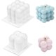 thumbnail image 1 of 2024 Suitable Candle Mold, 2 PCS DIY Candles 3D Cube Silicone Ball Mold for Making Candles, Soap, Cakes, 1 of 4