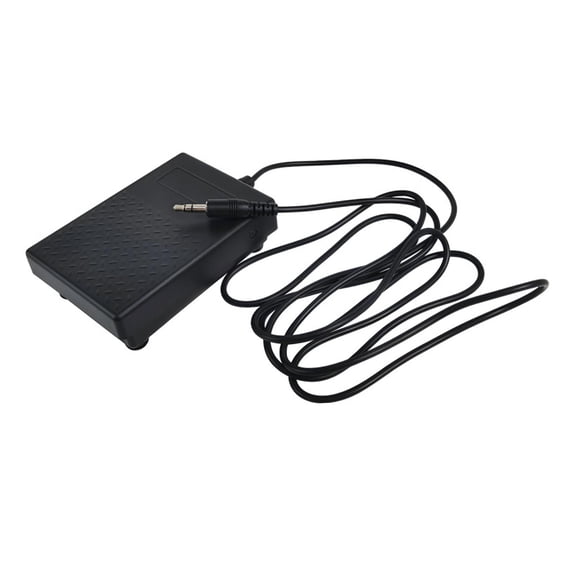 Electronic Piano Damper Pedal with Sturdy Metal Construction for Synthesizers and MIDI Controllers