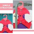 thumbnail image 5 of STOBOK 8Pcs Pink Plastic Pet Clothes Hangers Small Durable Non Skid Dog Cat Clothing Rack, 5 of 6