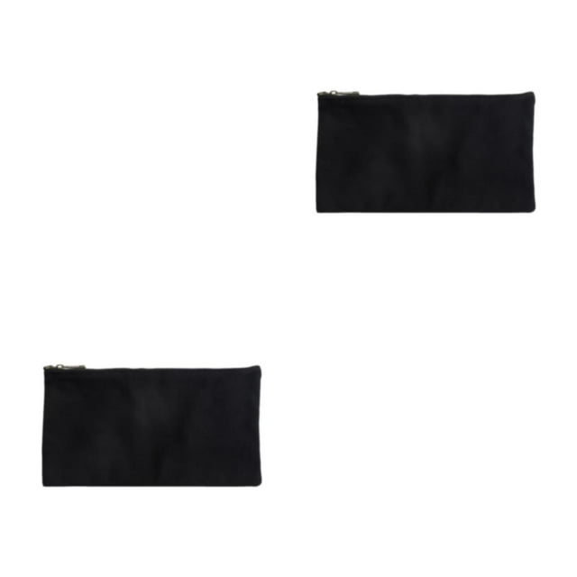 Transemion Tear Resistant Multipurpose Storage Organizer Tote Bag Built To Last Heavy Duty black 2Set