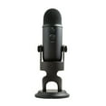 thumbnail image 2 of Blue Yeti Microphone (Blackout) with Knox Gear Pop Filter and 3.0 4 Port USB Hub, 2 of 6