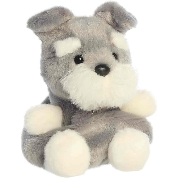 Aurora Palm Pals Korra Schnauzer 5-Inch Stuffed Animal Plush