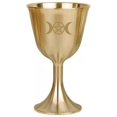 thumbnail image 5 of Cáliz de altar para ceremonias, adivinación, copa ritual, copa de altar de triple luna, L, estrella de madera, 5 of 5