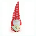 thumbnail image 2 of Meggemo Valentine's Day Red Heart Gnome Doll Romantic Home Tabletop Ornament Cute Decor for Living Room Bedroom Festival, 2 of 8