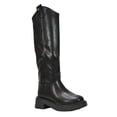 thumbnail image 1 of XY London Womens Saffira Faux Fur Lined Knee-High Riding Boots, 1 of 5