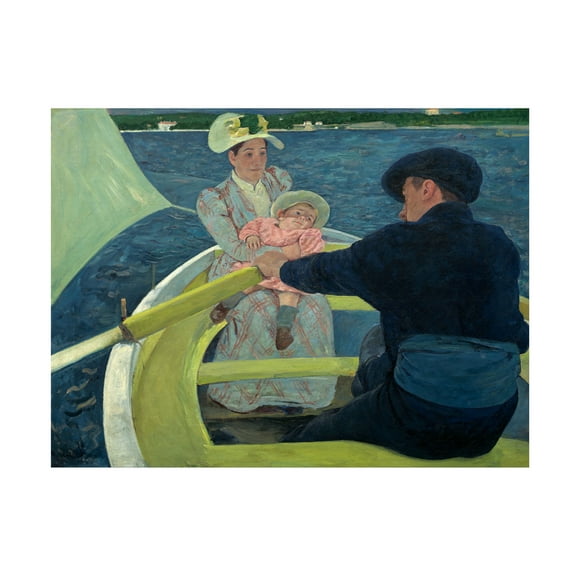 Mary Cassatt 'The Boating Party 1893-94' Canvas Art
