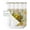 Multi, variant on No Hook Shower Curtain with Snap in Liner, Summer Watercolor Yellow Lemon with Leaves Hotel Shower Curtains for Bathroom, Washable Shower Curtain Liner Set with Mesh Top Window, 36"x72"