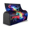 thumbnail image 4 of PHELIKA Galaxy Rainbow Unicorn 04 Magnetic Mailbox Covers Post Letter Box Cover Standard Size 25.5"H x 21"W, 4 of 8
