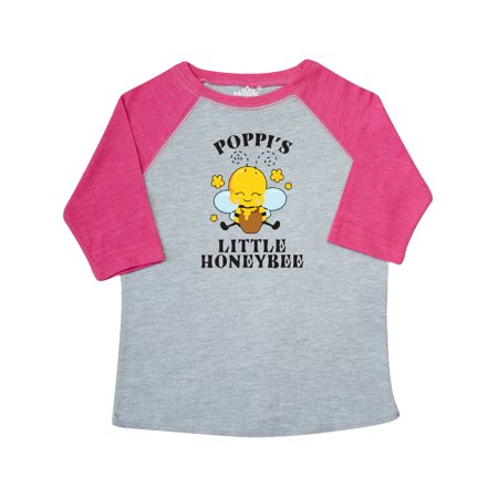 

Inktastic Cute Bee Poppi s Little Honeybee with Stars Gift Toddler Boy or Toddler Girl T-Shirt