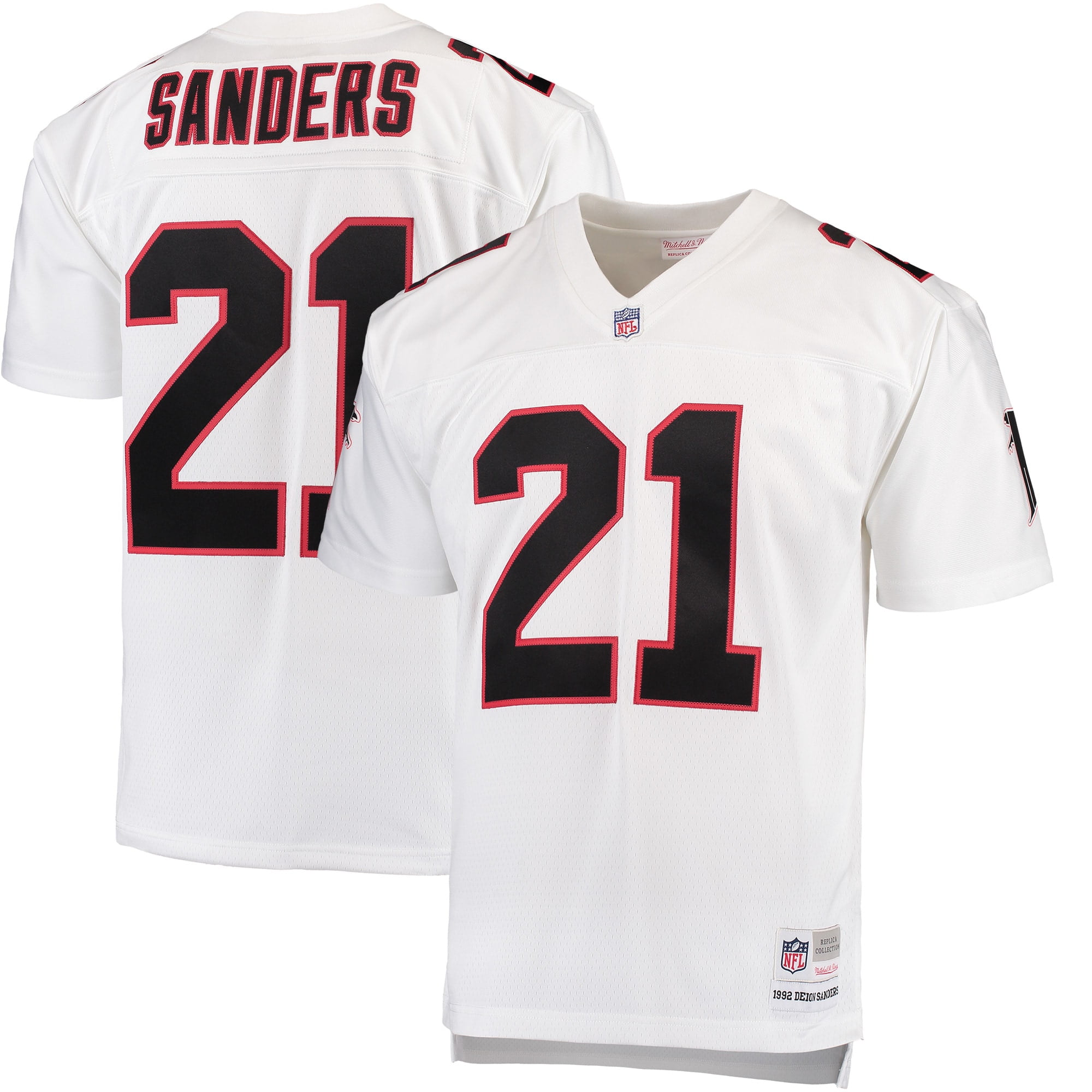 Deion Sanders Atlanta Falcons Mitchell 