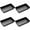 4Pcs, variant on 1/4/6Pcs Fluted Pie Tart Pan Square Flan Pan Mold Pizza Cake Mold Removable Bottom Quiche Tool Non-Stick Cake Mold Baking Tray