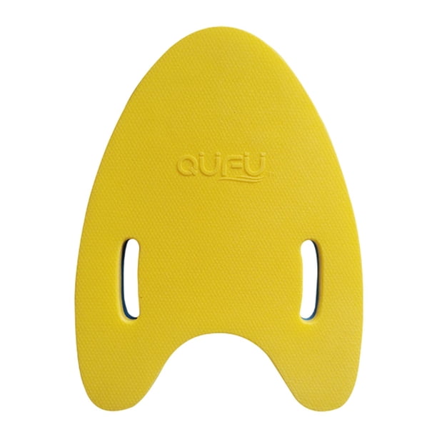 Tabla de natación para principiantes, ligera, con asas, para entrenamiento de surf Amarillo azul