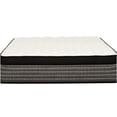 thumbnail image 3 of 16" King Hybrid Mattress with Euro Pillow Top, Cooling Gel Memory Foam and Pocket Coils for Motion Isolation, Pressure Relief, CertiPUR-US Certified, 3 of 8