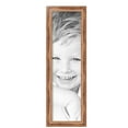 thumbnail image 2 of ArtToFrames 7" x 25" Honey Picture Frame, 7x25 inch Brown Wood Poster Frame (WOM-4085), 4 Pack, 2 of 7